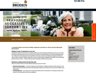 brodenlaw.com screenshot