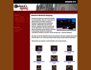 brodericks.com screenshot