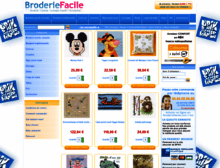 broderie-facile.com screenshot