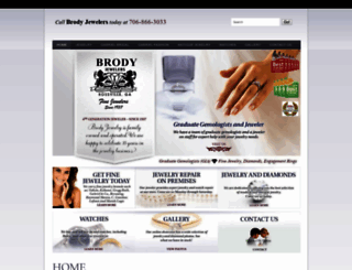 brodyjewelers.net screenshot