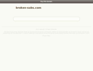 broken-subs.com screenshot