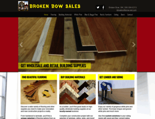 brokenbowsales.com screenshot