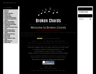 brokenchords.co.uk screenshot