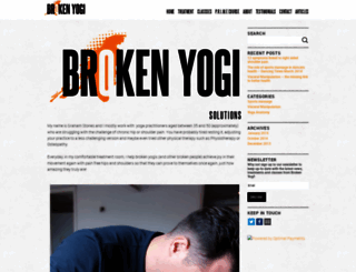 brokenyogi.com screenshot