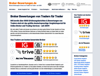broker-bewertungen.de screenshot