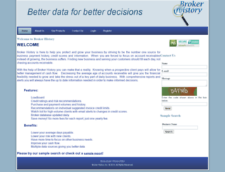brokerhistory.com screenshot