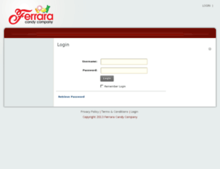 brokernet.ferrarausa.com screenshot