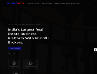 brokersadda.com screenshot