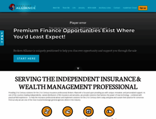 brokersalliance.com screenshot