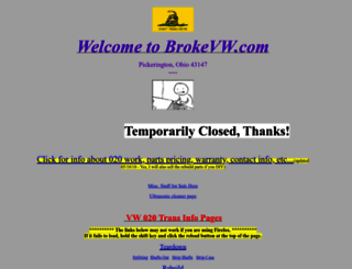 brokevw.com screenshot