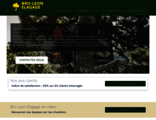 broleon-elagage.com screenshot