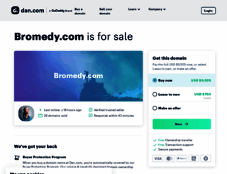 bromedy.com screenshot