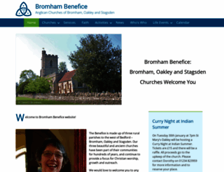 bromhambenefice.org screenshot