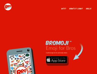 bromoji.me screenshot