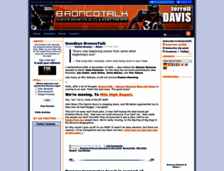 broncotalk.net screenshot