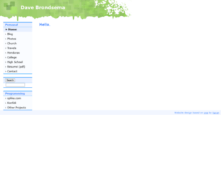 brondsema.net screenshot