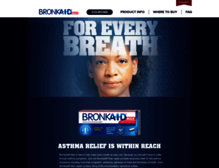 bronkaid.com screenshot