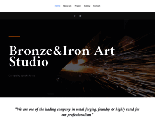 bronze-iron.com screenshot