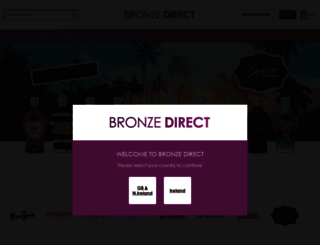 bronzedirect.com screenshot
