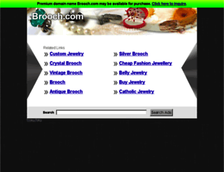 brooch.com screenshot