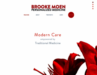 brookemoenacupuncture.com screenshot