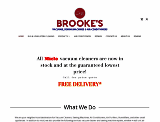brookesappliance.com screenshot