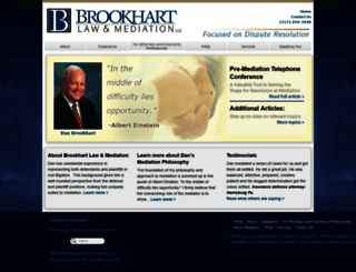 brookhartmediation.com screenshot