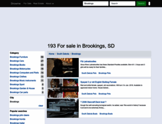 brookings-sd.showmethead.com screenshot
