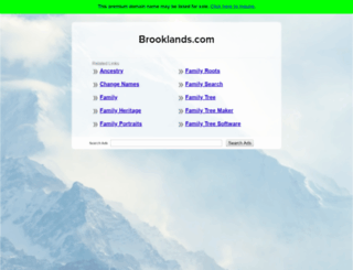 brooklands.com screenshot