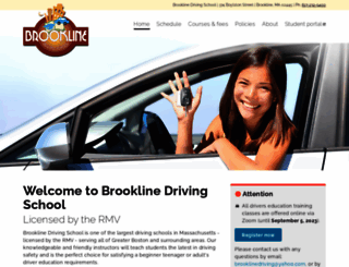 brooklinedriving.com screenshot