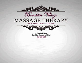 brooklinmassage.com screenshot