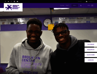 brooklyncenterschools.org screenshot