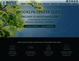 brooklyncentersuites.com screenshot