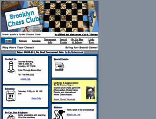 brooklynchessclub.com screenshot