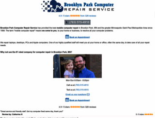 brooklynparkcomputerrepair.com screenshot