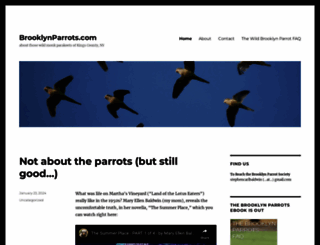 brooklynparrots.com screenshot