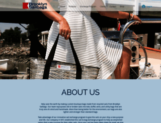 brooklynsailbags.com screenshot