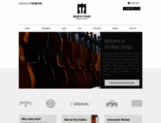 brooklynstrings.com screenshot