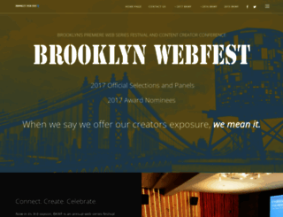 brooklynwebfest.com screenshot