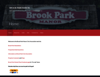 brookparkmanor.com screenshot
