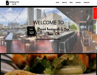 brookrestaurant.com screenshot
