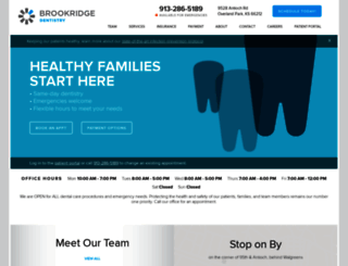 brookridgedentistry.com screenshot