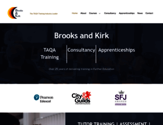 brooksandkirk.co.uk screenshot