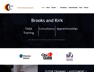 brooksandkirk.com screenshot