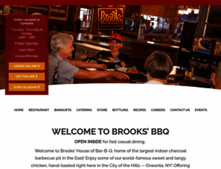 brooksbbq.com screenshot