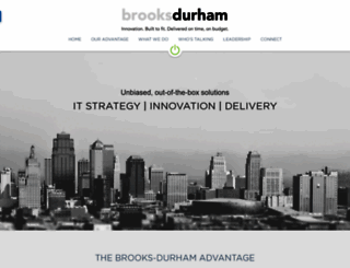 brooksdurham.com screenshot