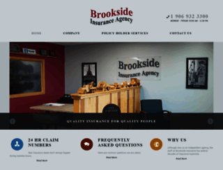 brooksideinsurance.com screenshot