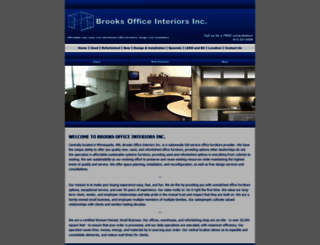brooksofficeinteriors.com screenshot
