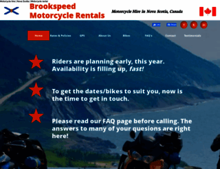 brookspeedcanada.com screenshot