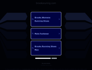 brooksrunnig.com screenshot